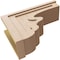 Ekena Millwork 10"W x 30"D x 20"H Classic Highland Rough Cedar Woodgrain TimberThane Corbel, Primed Tan CORUR10X30X20HLDRCPR - alternate 4
